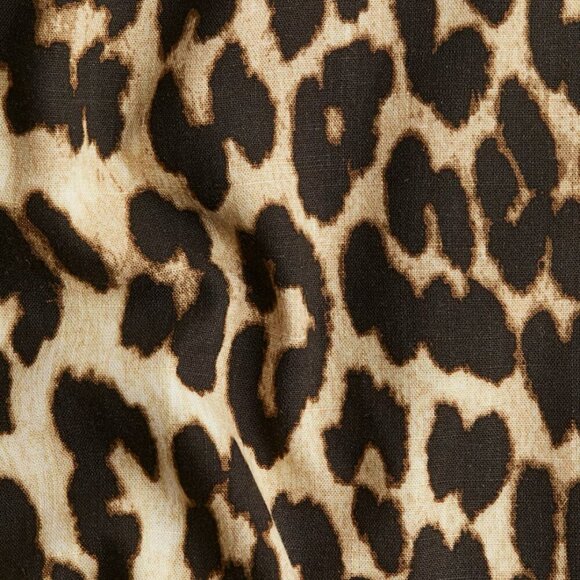 H&M Linen Blend Animal Print  Midi Dress  XL - Picture 5 of 5